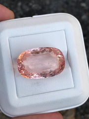 39.05 ct Pink color Faceted Natural Morganite for sale