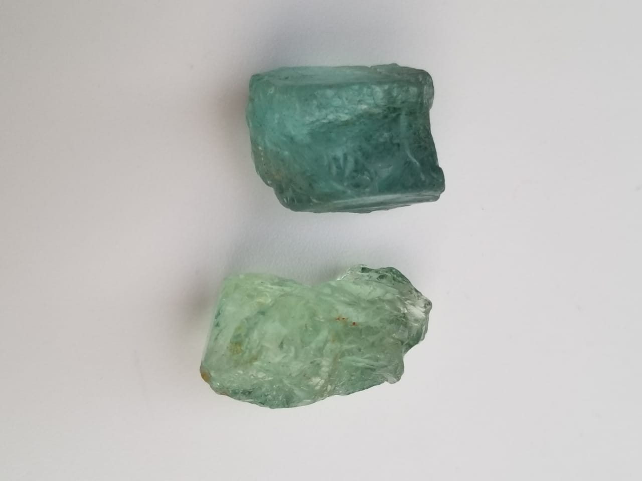 Facet Grade Rough Green Beryl for Faceting