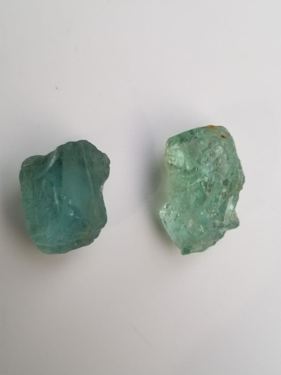 Facet Grade Rough Green Beryl for Faceting