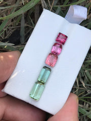 Buy 6.90 ct Multicolor Faceted Tourmaline