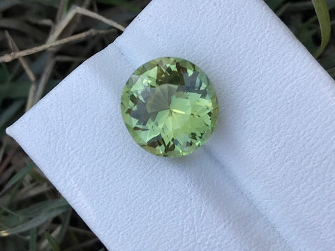 Buy 5.05 ct Faceted Oval Green Tourmaline