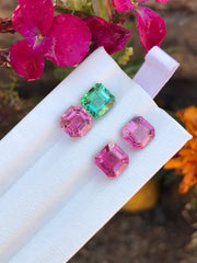 7.90 Carats Fancy Cut Faceted Tourmaline for sale