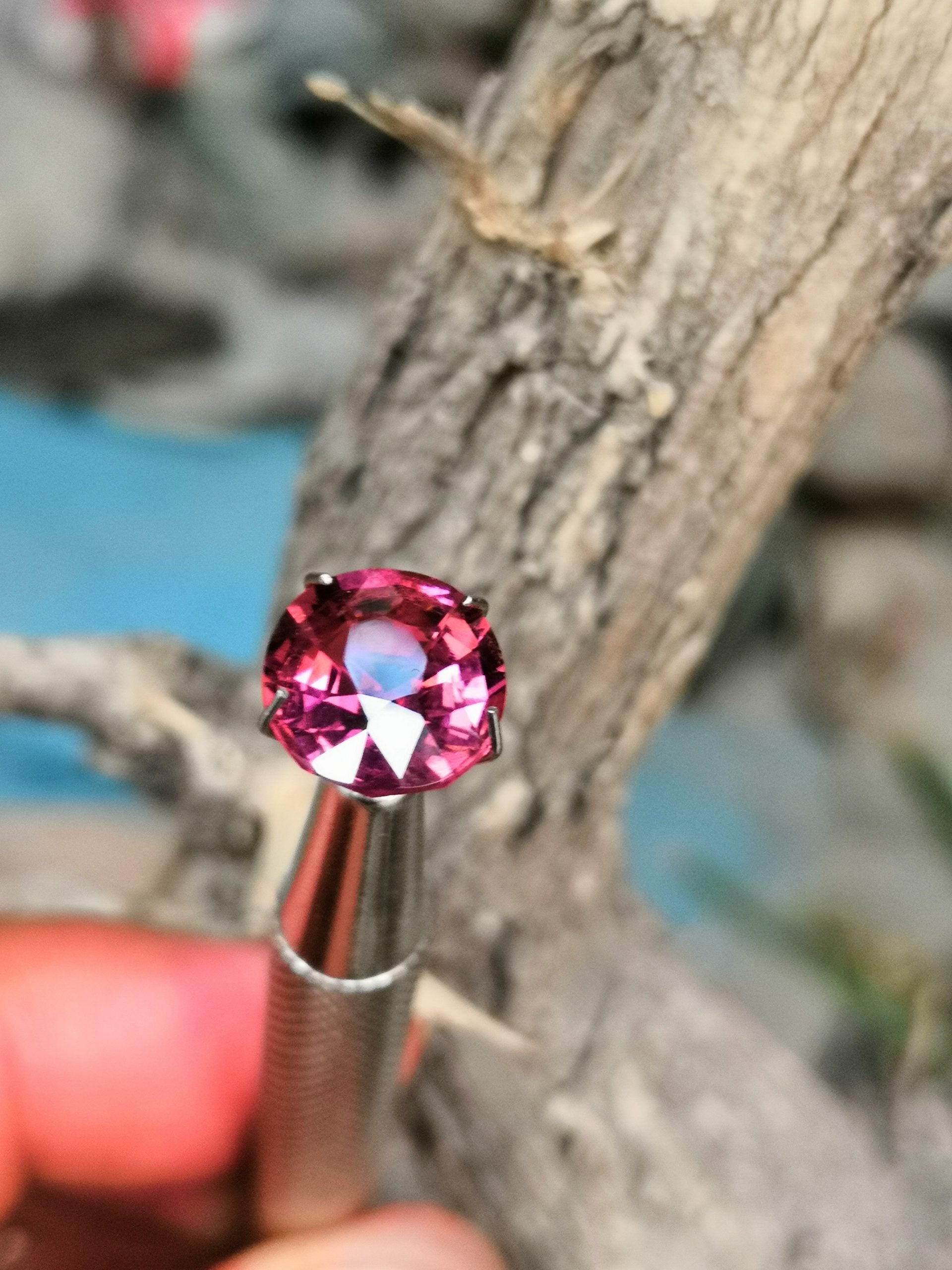 Pink color Faceted Tourmaline for sale