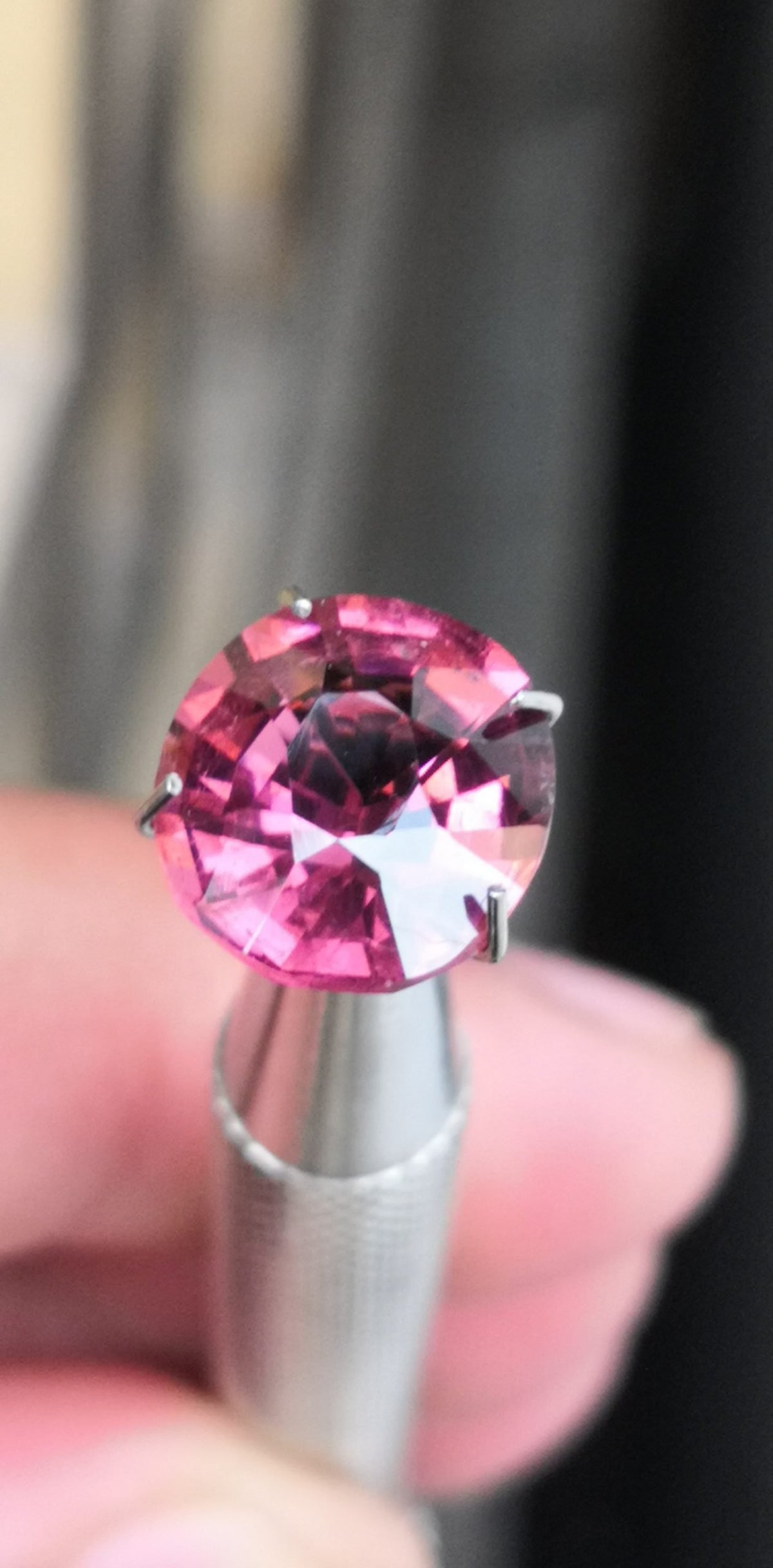Pink color Faceted Tourmaline for sale