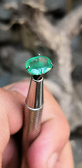 Beautiful Color Faceted Emerald for jewelry