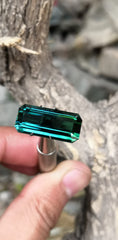 Bicolor Faceted Tourmaline for sale