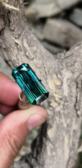 Bicolor Faceted Tourmaline for sale