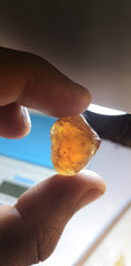 Facet Grade Rough Hessonite Garnet available for sale