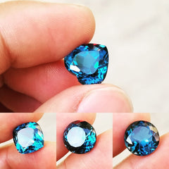 Faceted London blue Topaz for sale