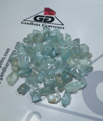 Facet Grade Rough Aquamarine lot available for sale