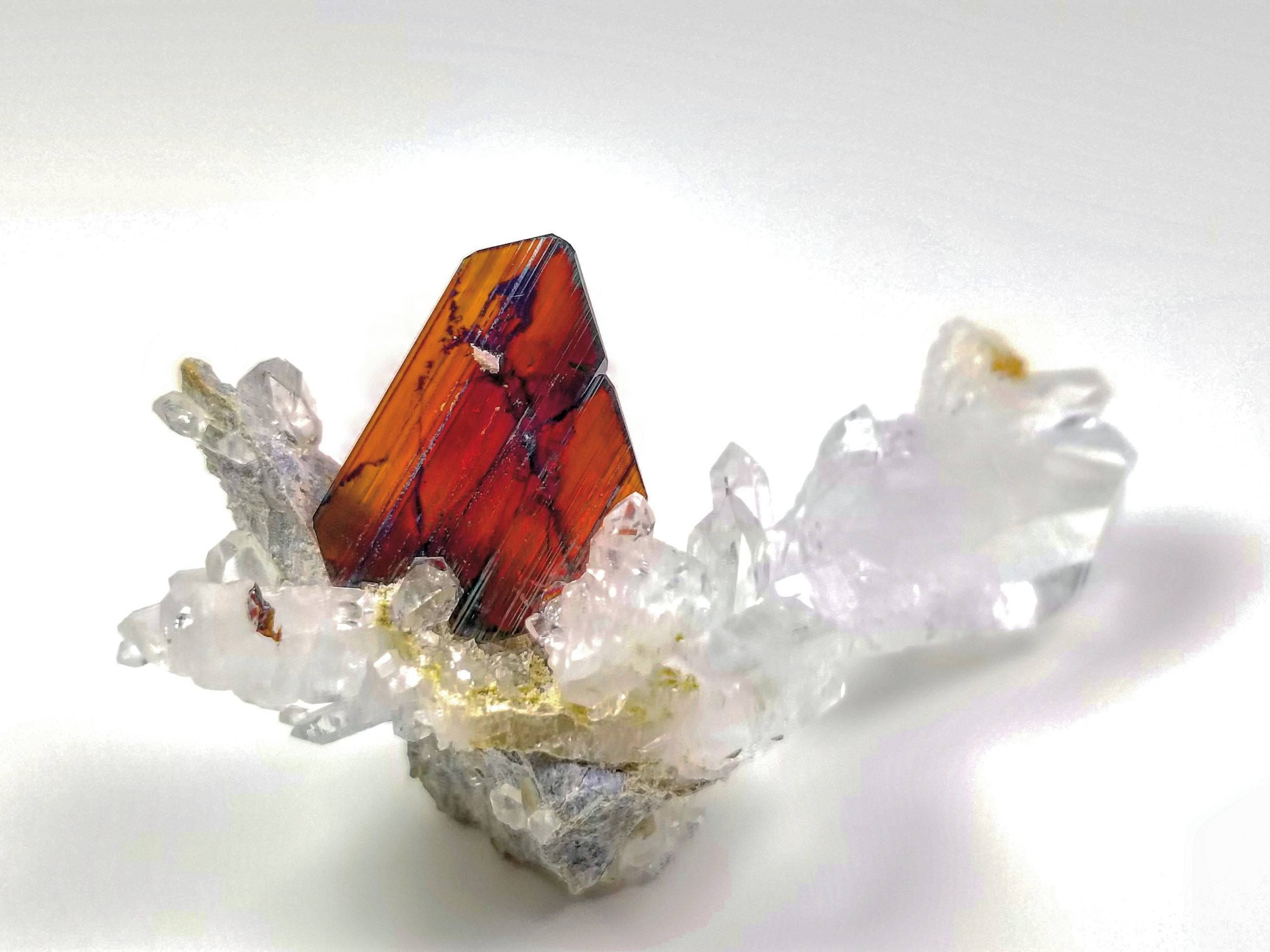 Gorgeous Brookite Fine Gemmy Crystal on Matrix