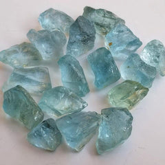 Beryl: 40 Grams Blue Color big & Clean Facet Grade Rough Aquamarine