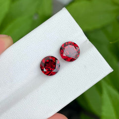 Imperial Bright Red Garnet Gemstone