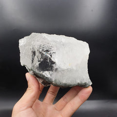 Impressive Chlorine Quartz with Excellent Transparency Well Crystalized all around