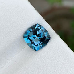 Incredible Fancy Cut London Blue Topaz