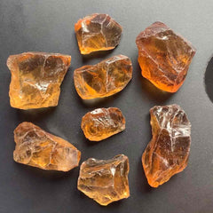 515 Carats Facet Rough Intense Orange Citrine