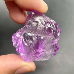 Intense Pink Kunzite Facet Rough