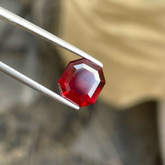 Intense Red Garnet