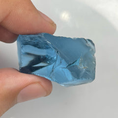 Kashmir Blue Topaz Facet Rough