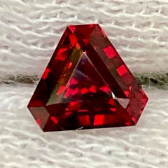 2 Carats Lava Red Rhodolite Garnet