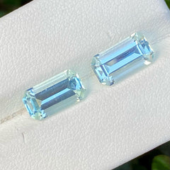 Natural blue Aquamarine