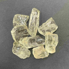 Light Yellow Topaz Facet Rough Pieces