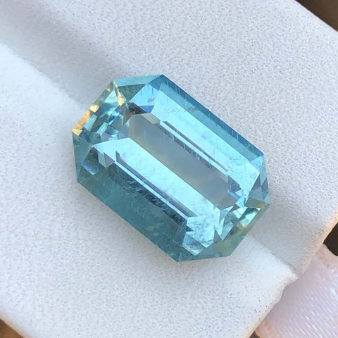 Loose Boston Blue Aquamarine Gemstone