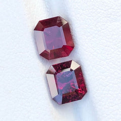 Purple Garnet Pair