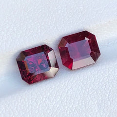 4ct Loose Garnet Pair