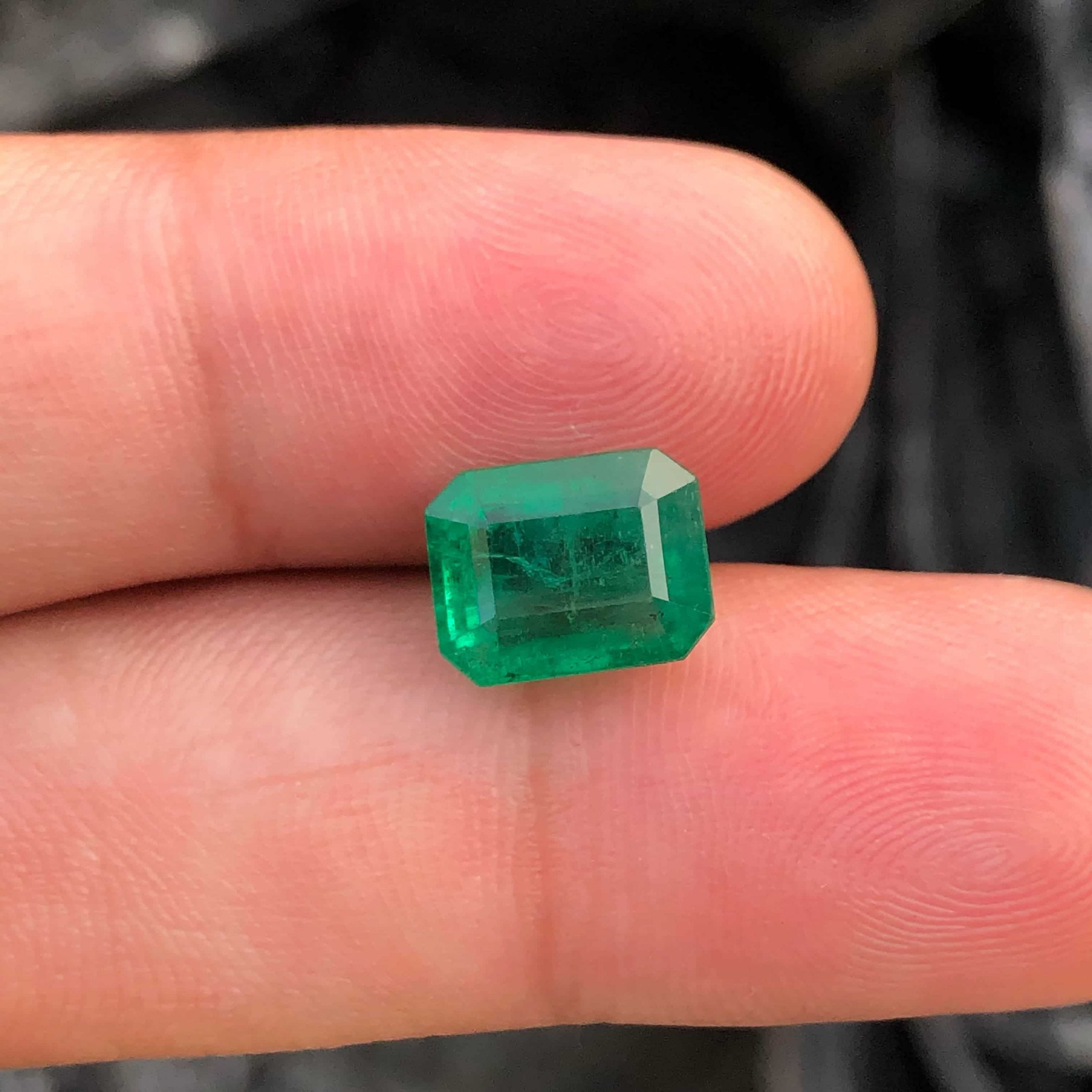Emerald Cut Zambian Emerald