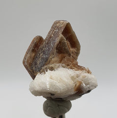 Lovely And Aesthetic Golden Muscovite Mica On Cleavelandite