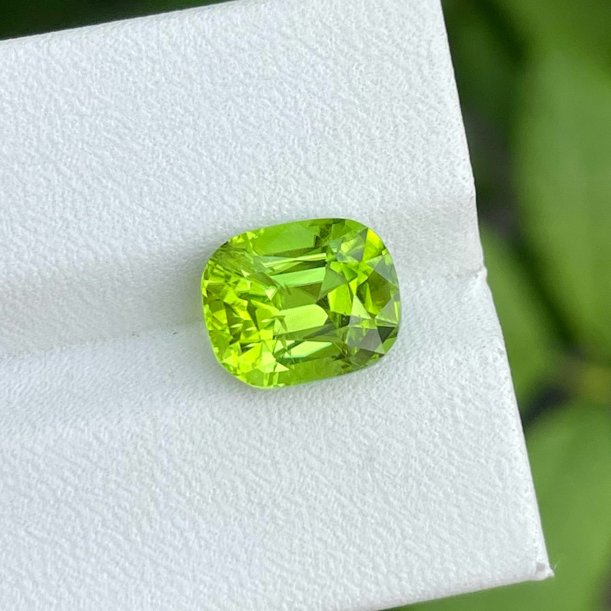 Lovely Apple Green Peridot Gemstone