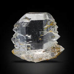 Lovely Gwindel Quartz With Excellent Transparency And Hint Of Smoky Colour