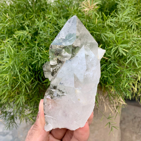 Lovely Himalayan Quality Quartz With Chlorite Inclusion