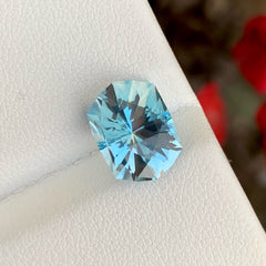 Lovely Natural Blue Loose Topaz Gemstone