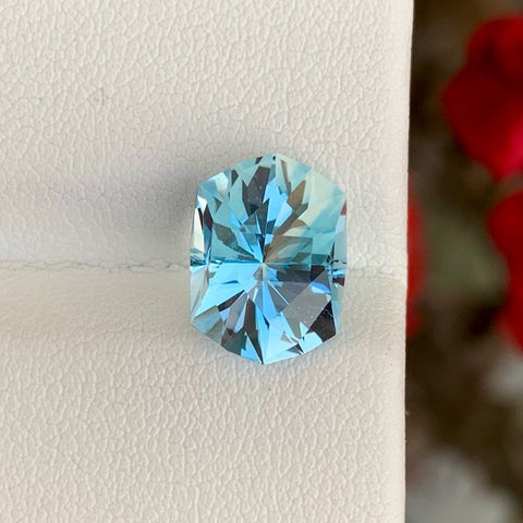 Lovely Natural Blue Loose Topaz Gemstone
