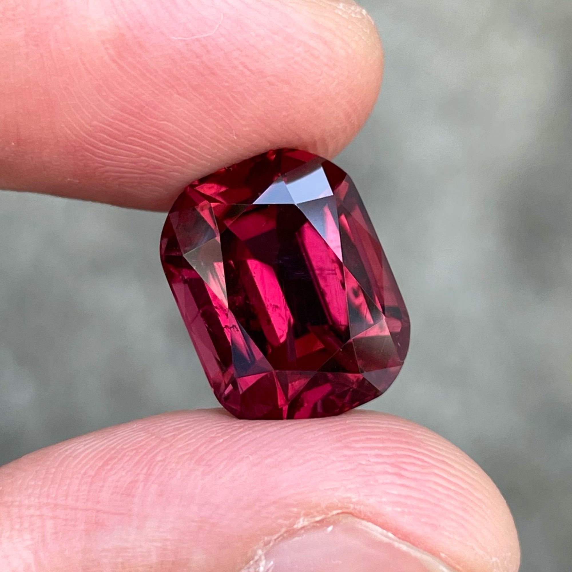 Lovely Natural Deep Red Rubelite Tourmaline