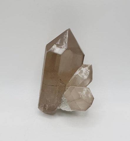 Lovely Smokey Quartz with Perfect Secondary Crystals and Excellent Transparency