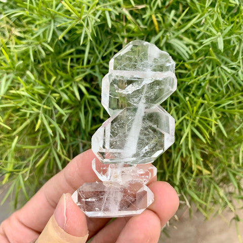 Lovely Staking Of Faden Quartz With Glassy Faces