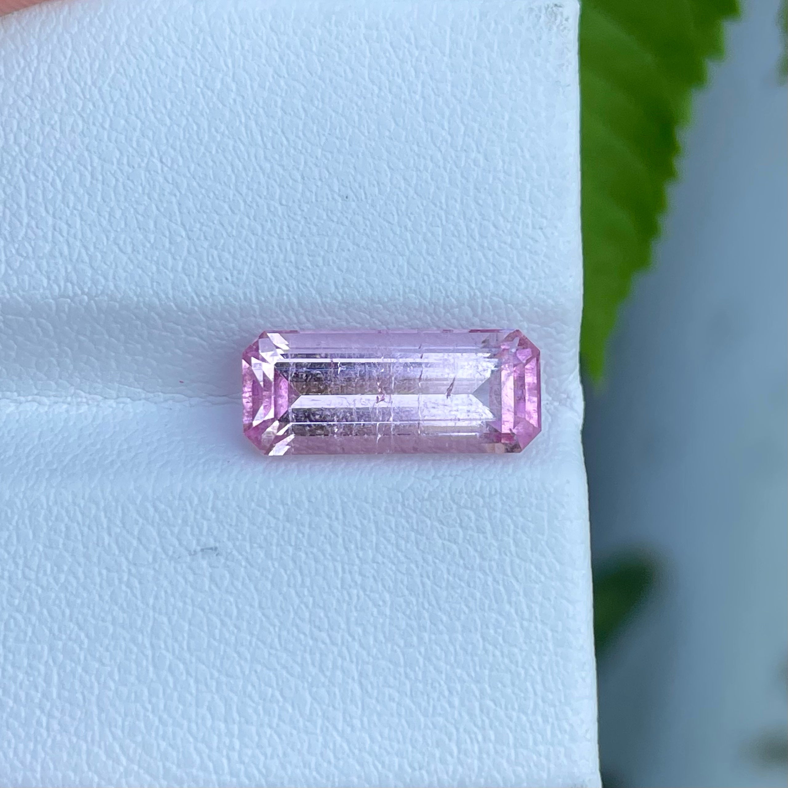 Lovely Sweet Pink Tourmaline Cut Gemstone