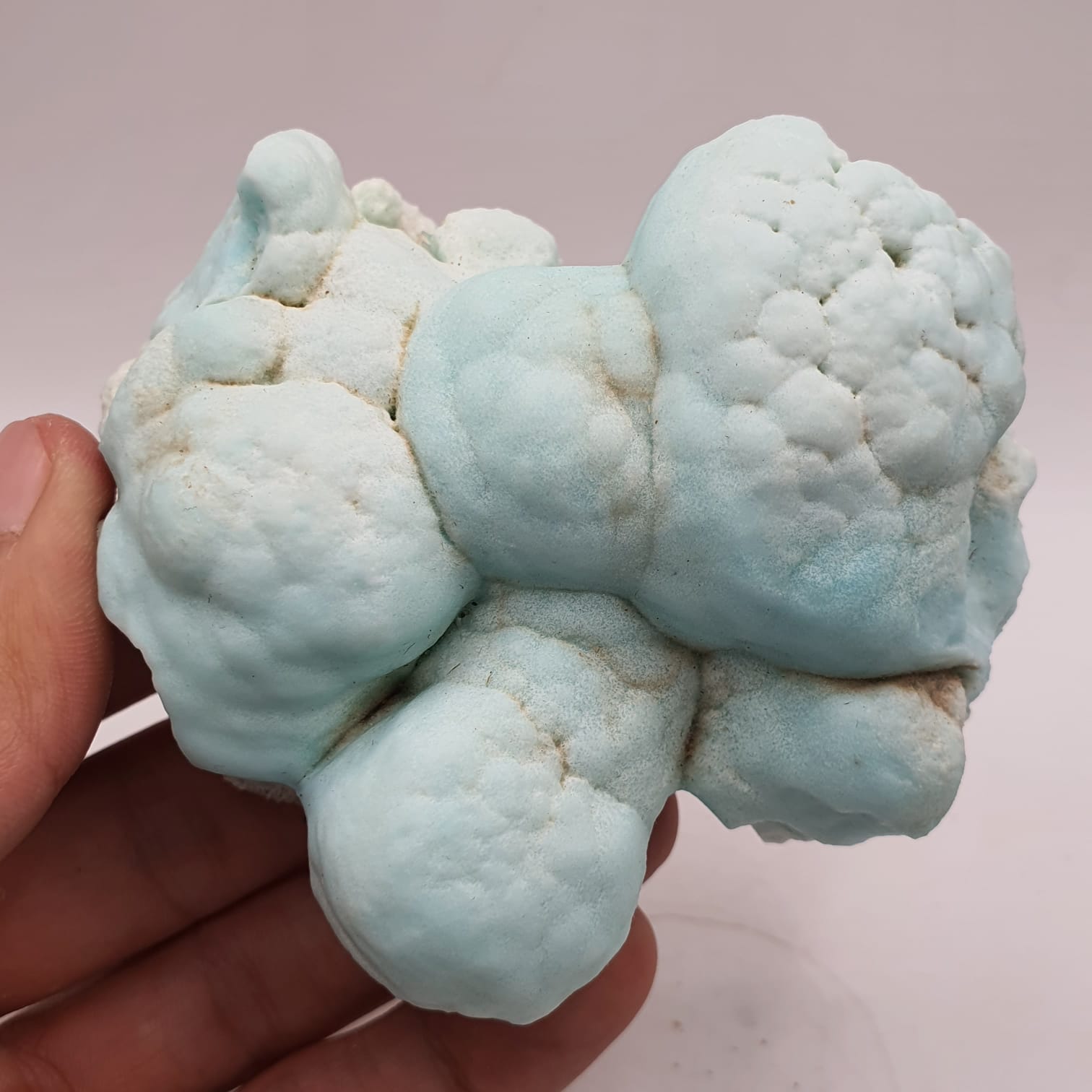 Lovely Botryoidal Aggregate Of Blue Aragonite