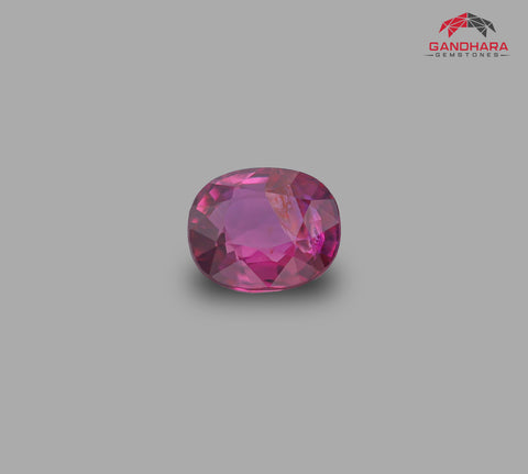 Lustrous Natural Ruby from Mozambique