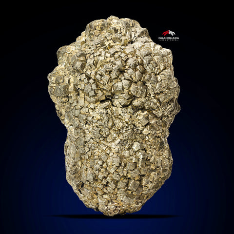 Magnificent Example Of Marcasite Aggregate Crystals With Golden Metallic luster