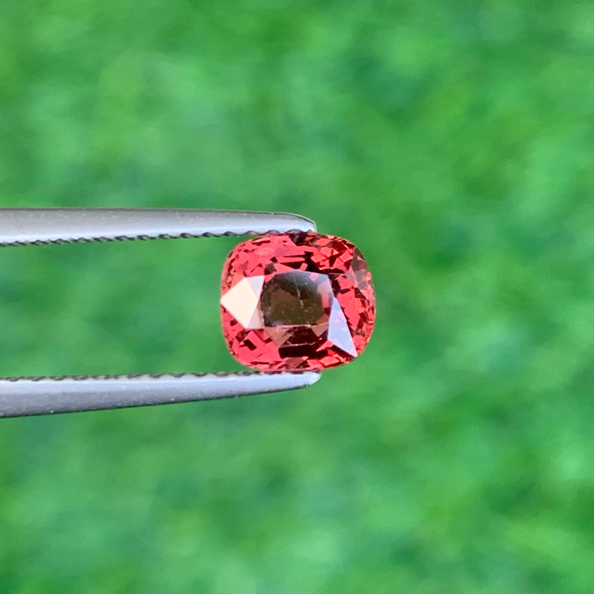 Spinal Red Color Majestic Orange Red Spinal Cut Gemstone | Loose Spinel For Jewelry ...