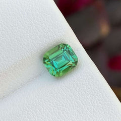 Marvelous Green Cut Tourmaline Gemstone