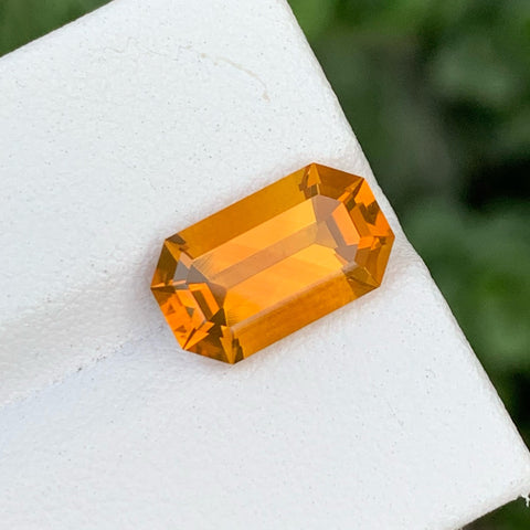 Marvelous Intense Orange Citrine Gemstone