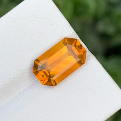 Marvelous Intense Orange Citrine Gemstone