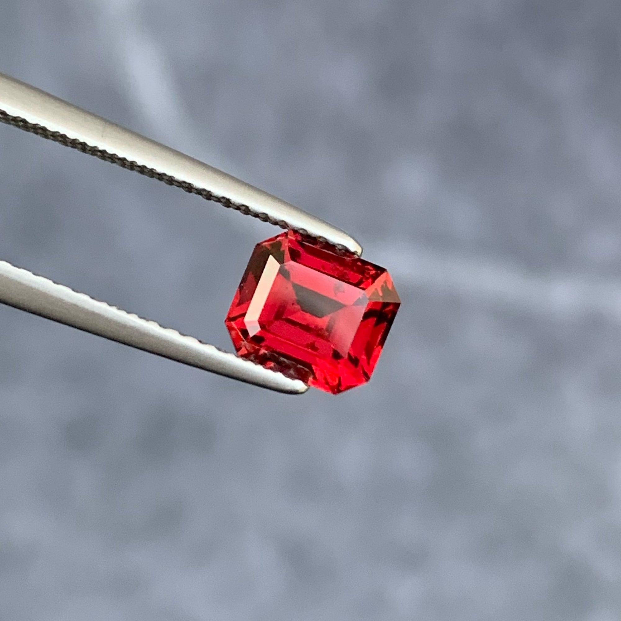 Marvelous Red Umbalite Garnet Gemstone