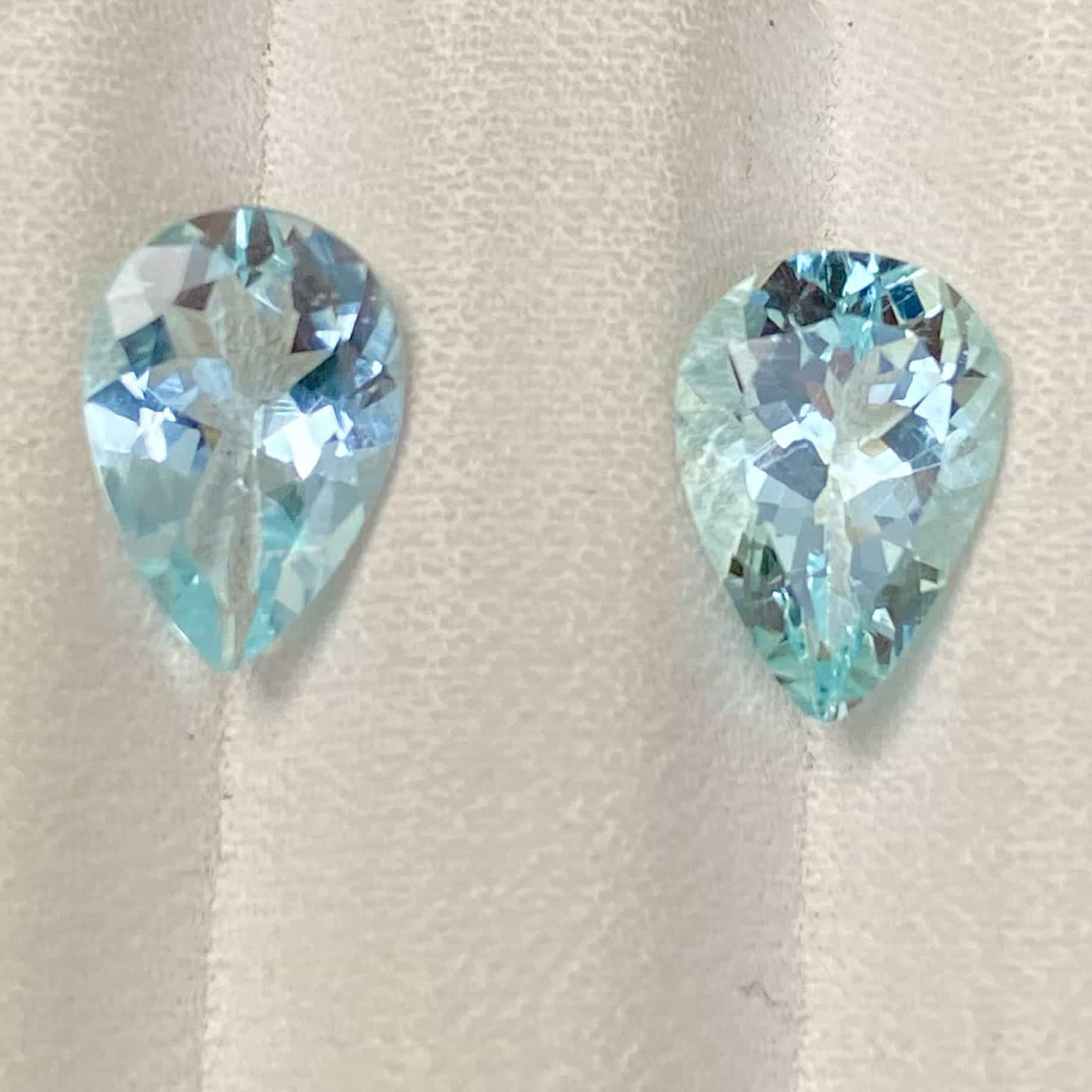 Matching Aquamarine Pair - 2.90 carat