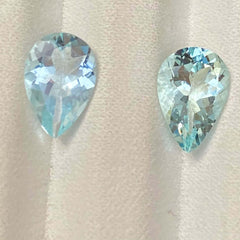 Matching Aquamarine Pair - 2.90 carat